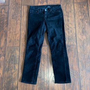 J. Crew black stretch cords 26